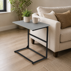 Modern Compact Study Table with Metal Frame – Multipurpose Laptop Table for Home & Office