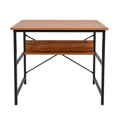 Modern Engineered Wooden Study Desk with Storage Shelf Computer Desk & Writing Table for Home & Office