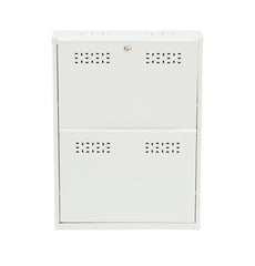 Wall-Mounted 2-Tier Shoe Rack – Open Shoe Storage Shelf