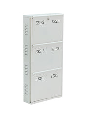 3-Tier Wall-Mounted Vertical Shoe Rack with Slot Storage – Compact Shoe Organizer