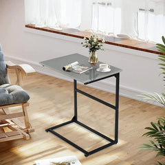 Modern Compact Study Table with Metal Frame – Multipurpose Laptop Table for Home & Office