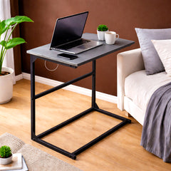 Modern Compact Study Table with Metal Frame – Multipurpose Laptop Table for Home & Office