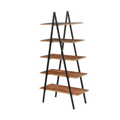 Leaning Ladder Shelf Rack – Multi-Tier Display Stand
