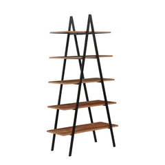 Leaning Ladder Shelf Rack – Multi-Tier Display Stand