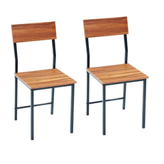 Set of 2 Chairs for Home, Kitchen, Office & Cafe