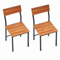 Set of 2 Chairs for Home, Kitchen, Office & Cafe