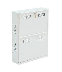 Wall-Mounted 2-Tier Shoe Rack – Open Shoe Storage Shelf