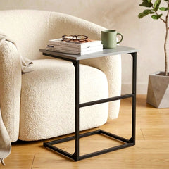 Modern Compact Study Table with Metal Frame –  Multipurpose Laptop Table for Home & Office